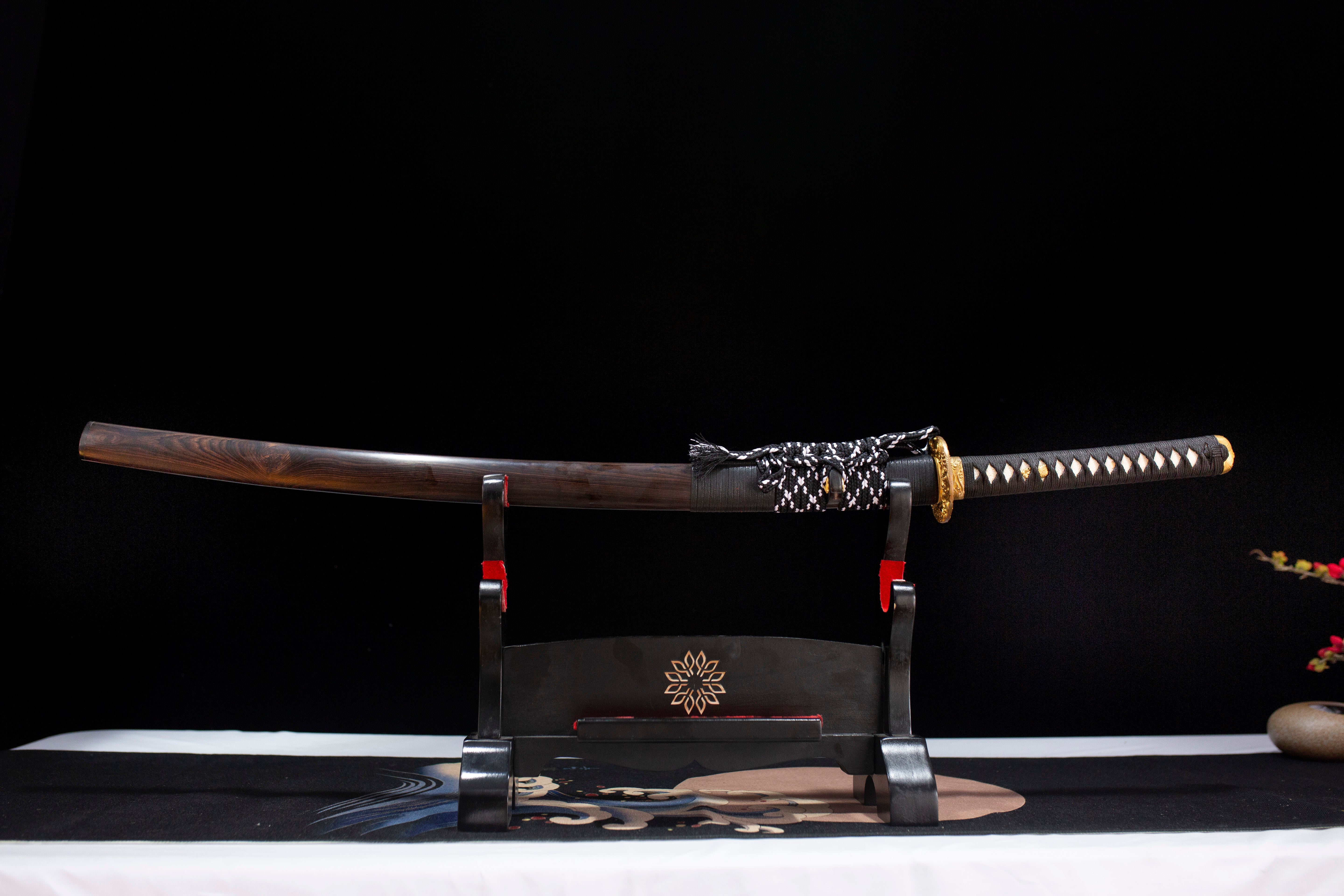 High-grade wooden "katana sheaths"