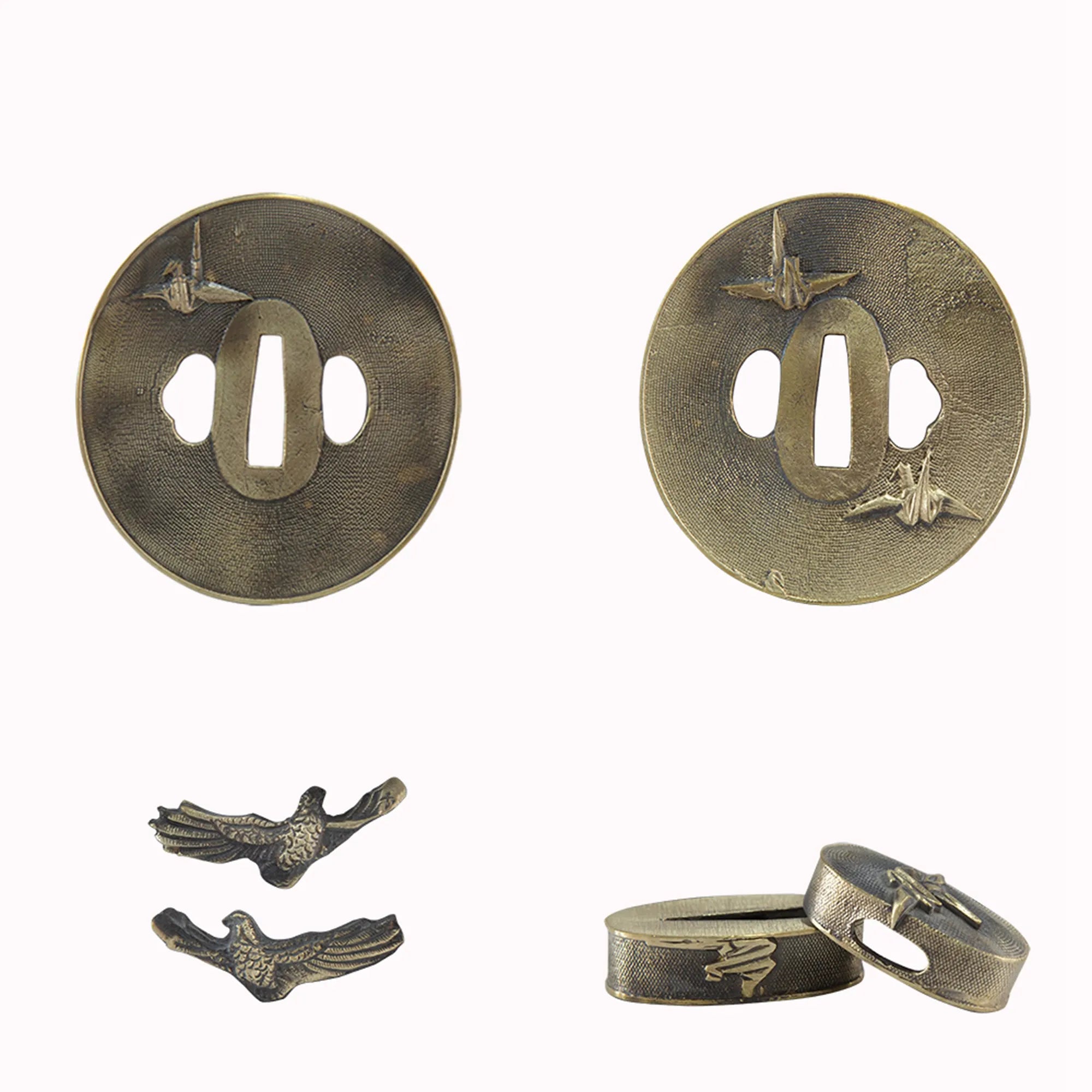 Copper Wax Mold Tsuba