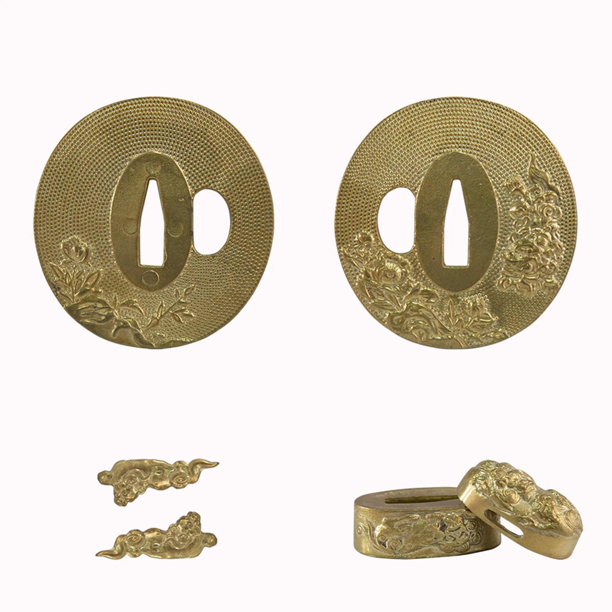 Copper Wax Mold Tsuba