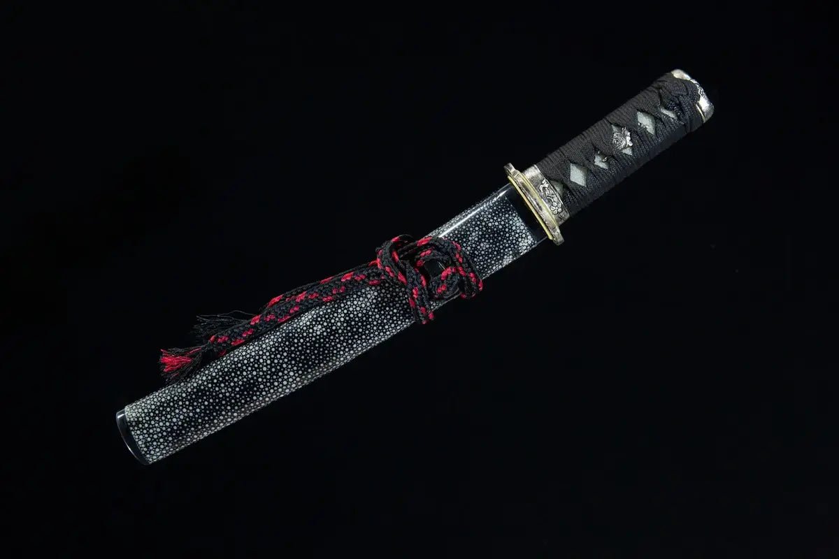 Silver Plum Blossom Tanto
