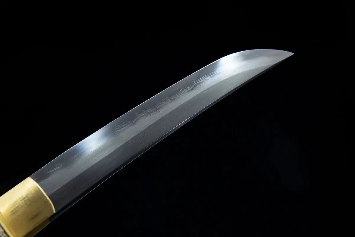 Silver Plum Blossom Tanto