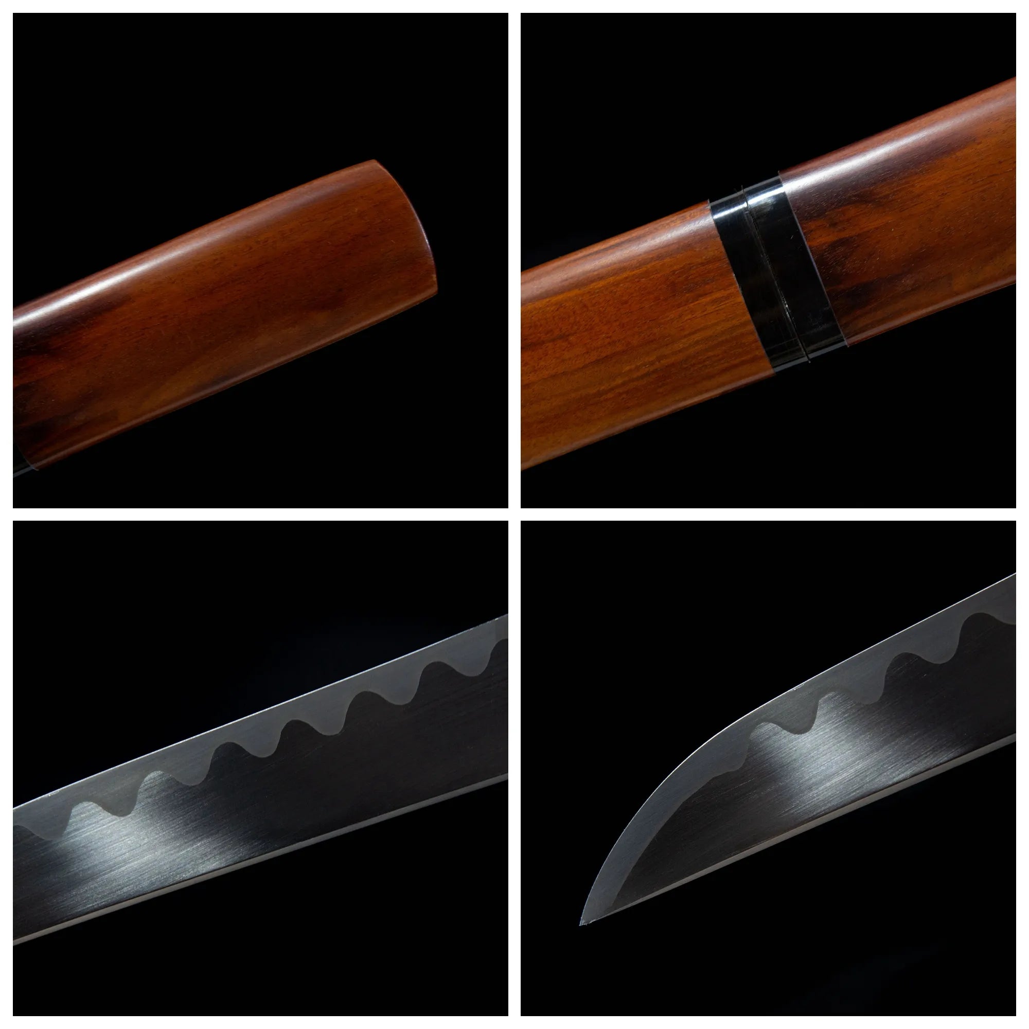 Cola Bean Wood Tanto