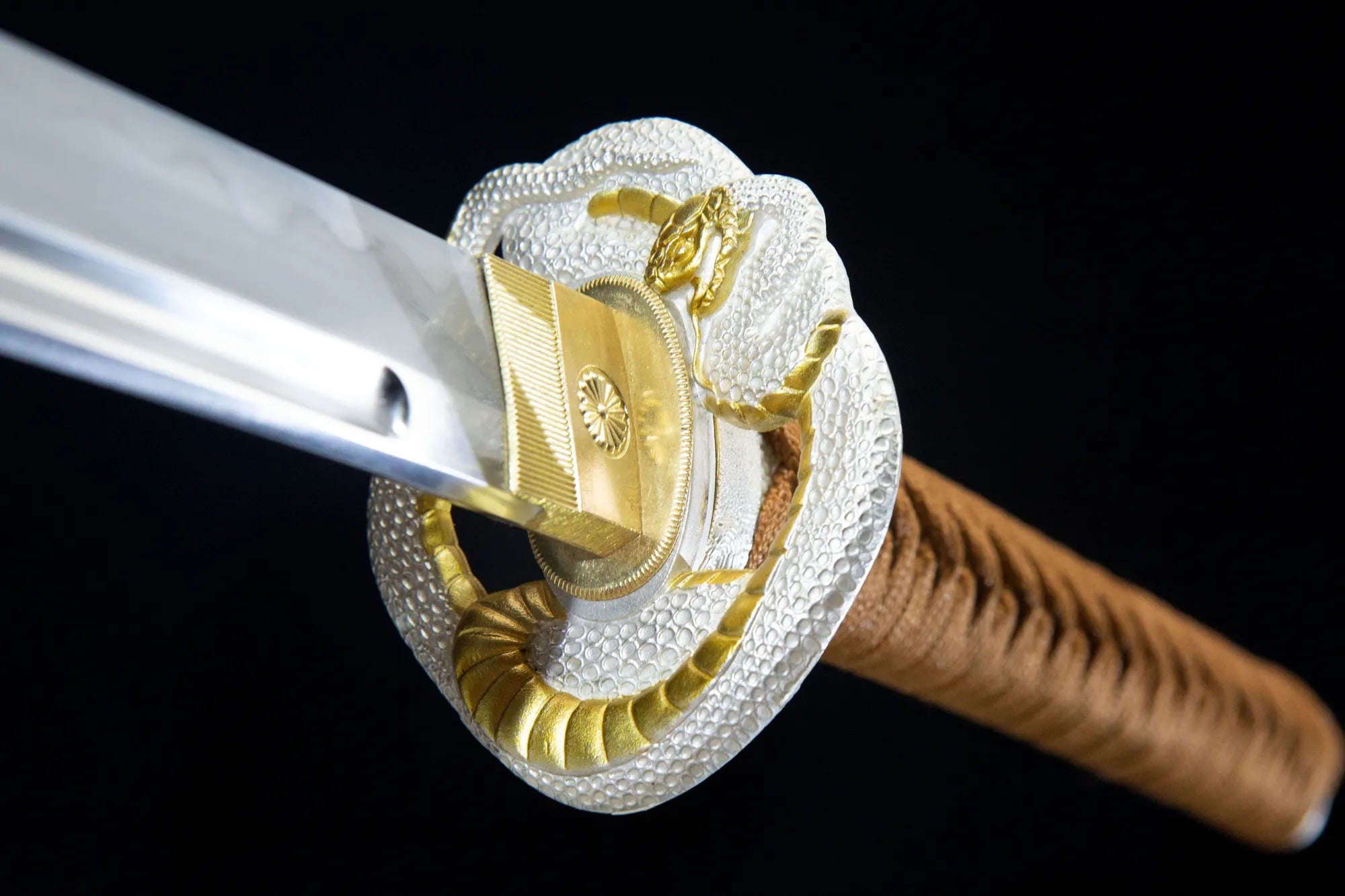 White Snake Asks Immortality Katana