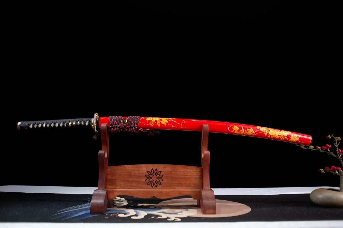 autumn leaf katana