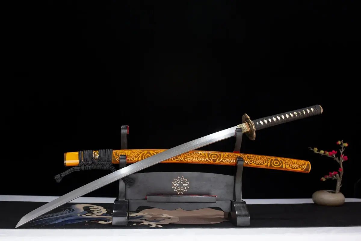 Golden Snake katana
