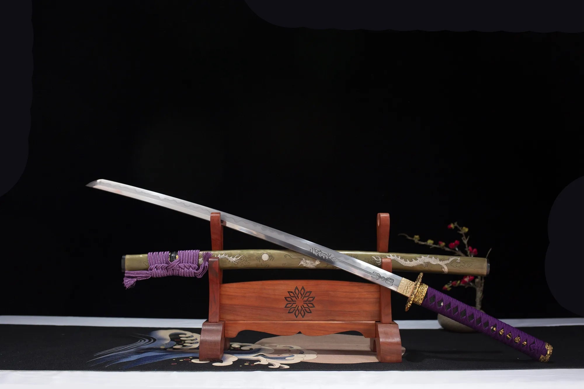 Purple Dragon Katana