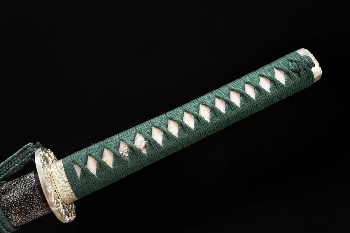 Cherry blossoms blooming katana