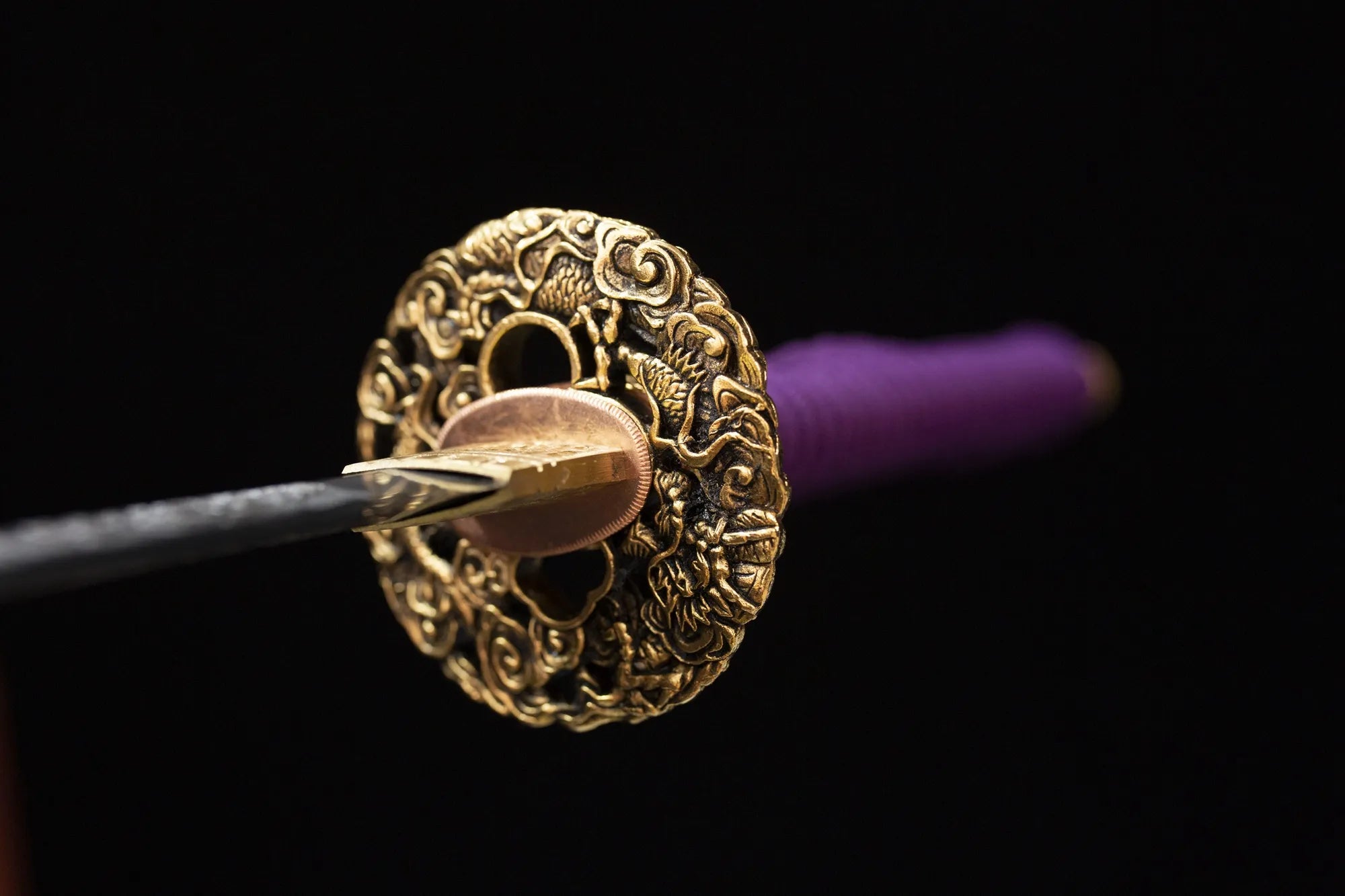 Purple Dragon Katana