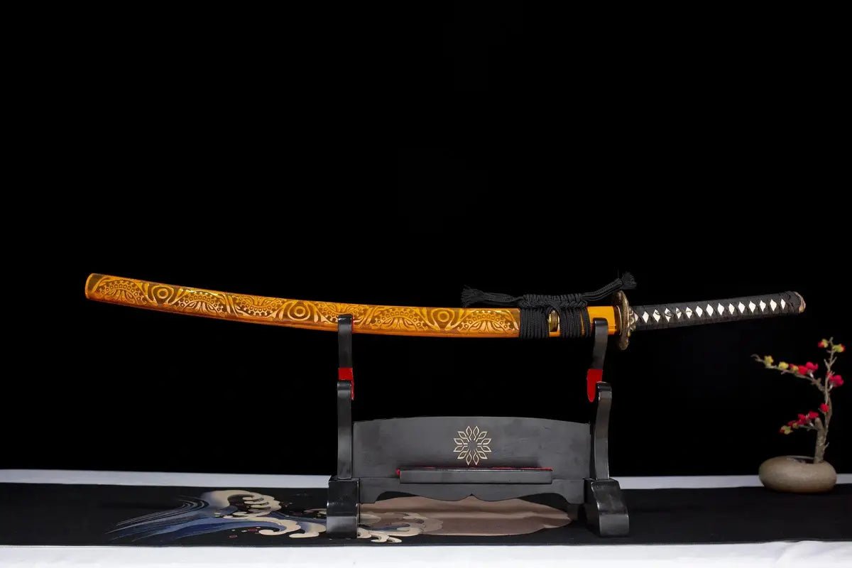 Golden Snake katana