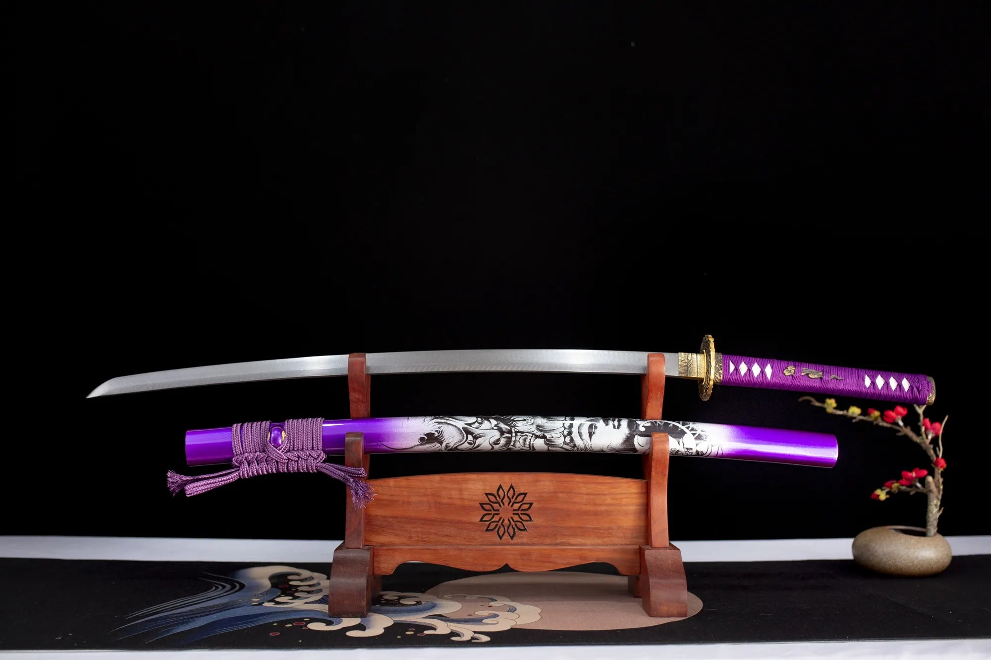 Purple Qi Haoran Katana