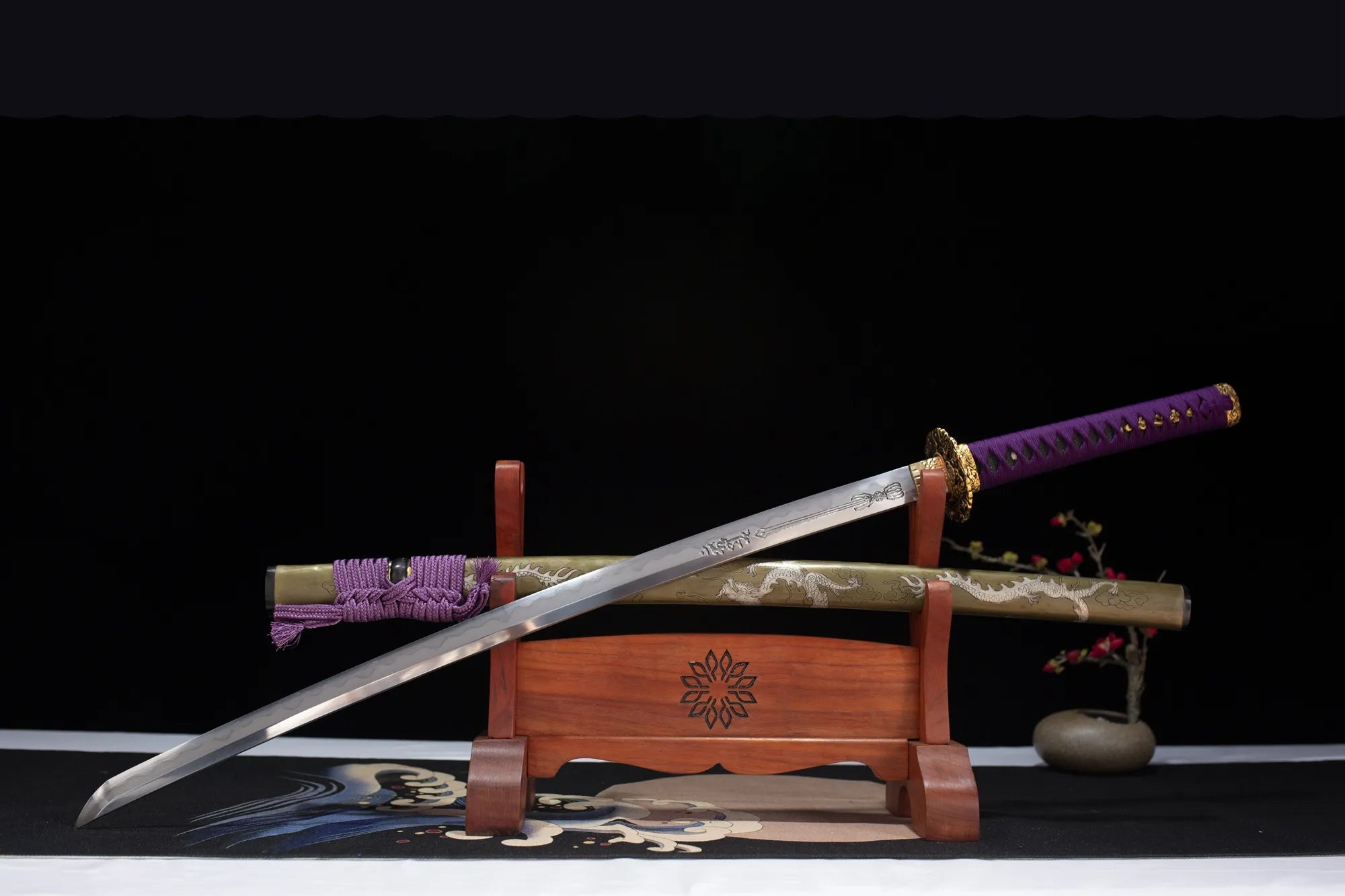 Purple Dragon Katana