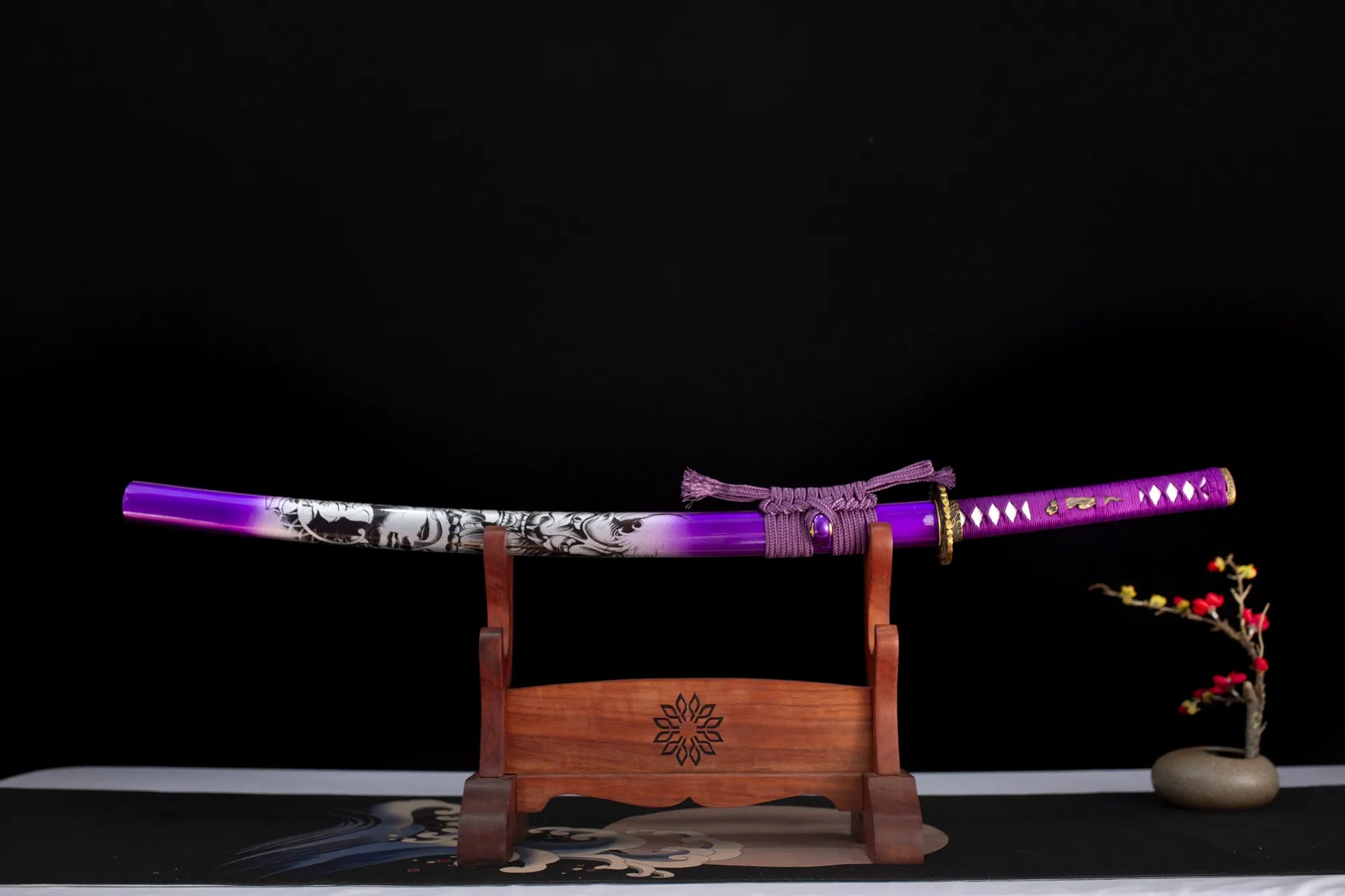 Purple Qi Haoran Katana