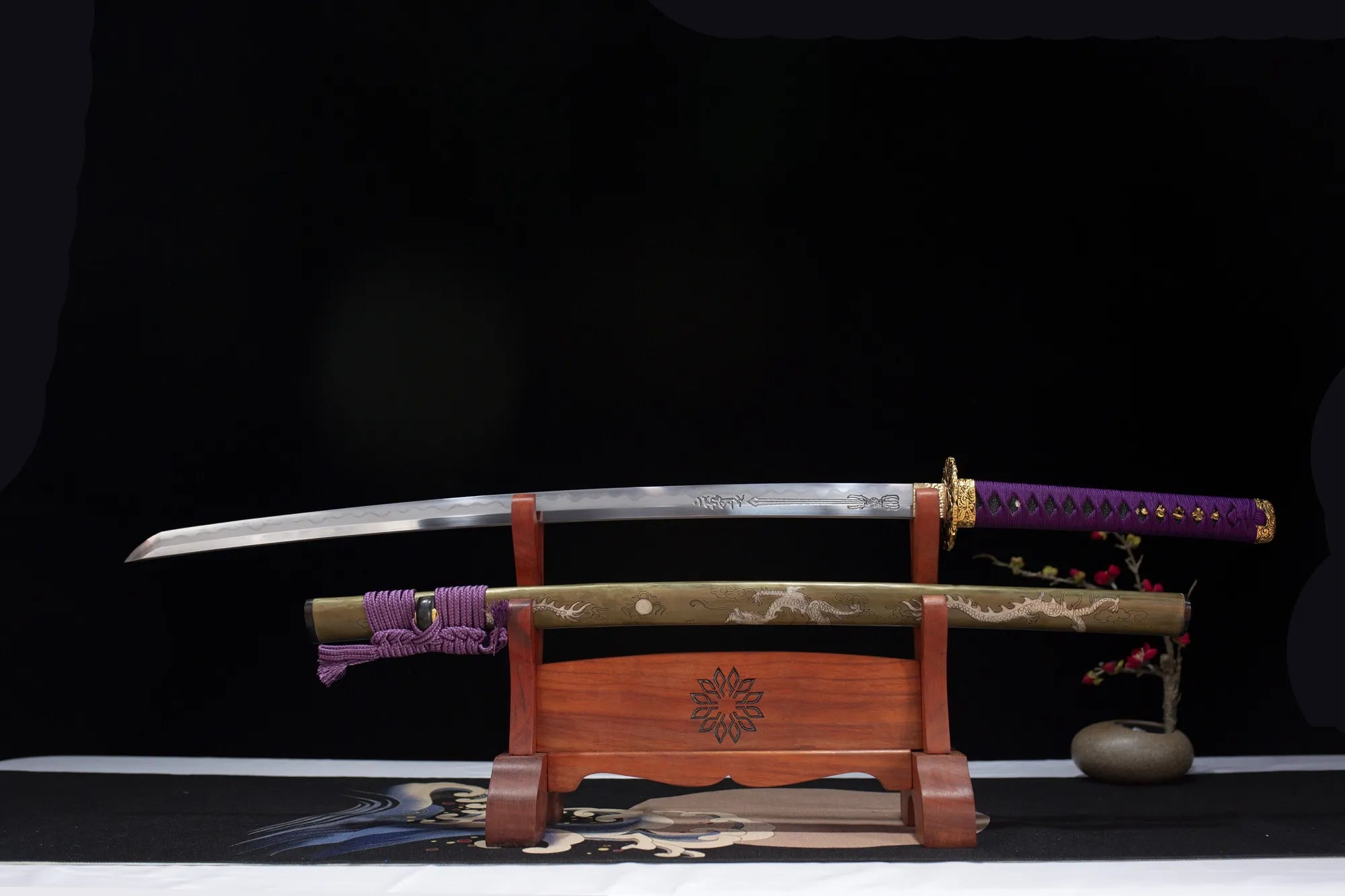 Purple Dragon Katana
