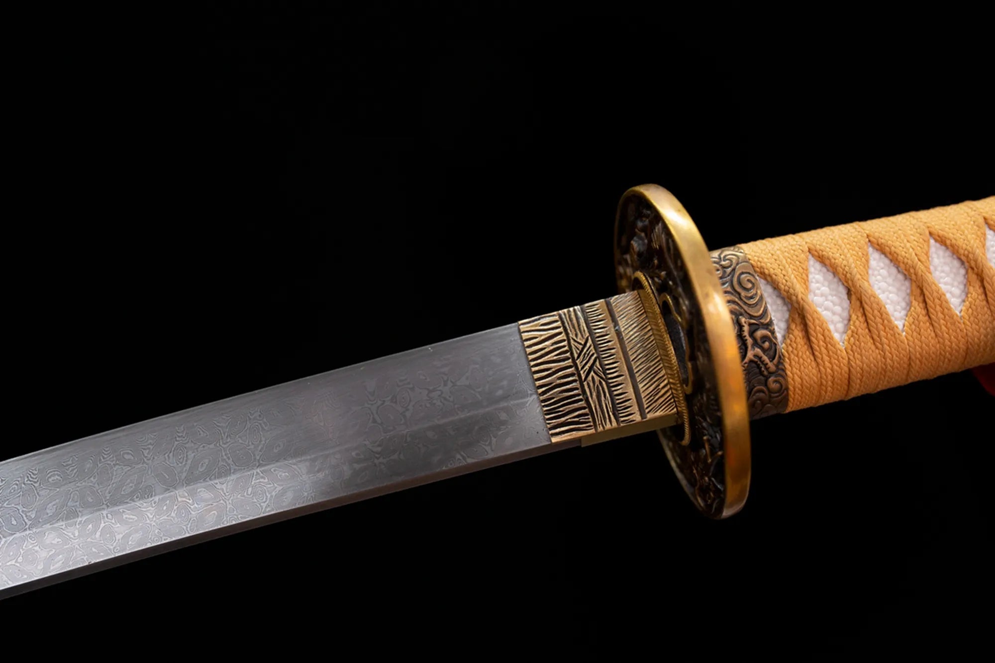 Yellow Dragon Katana
