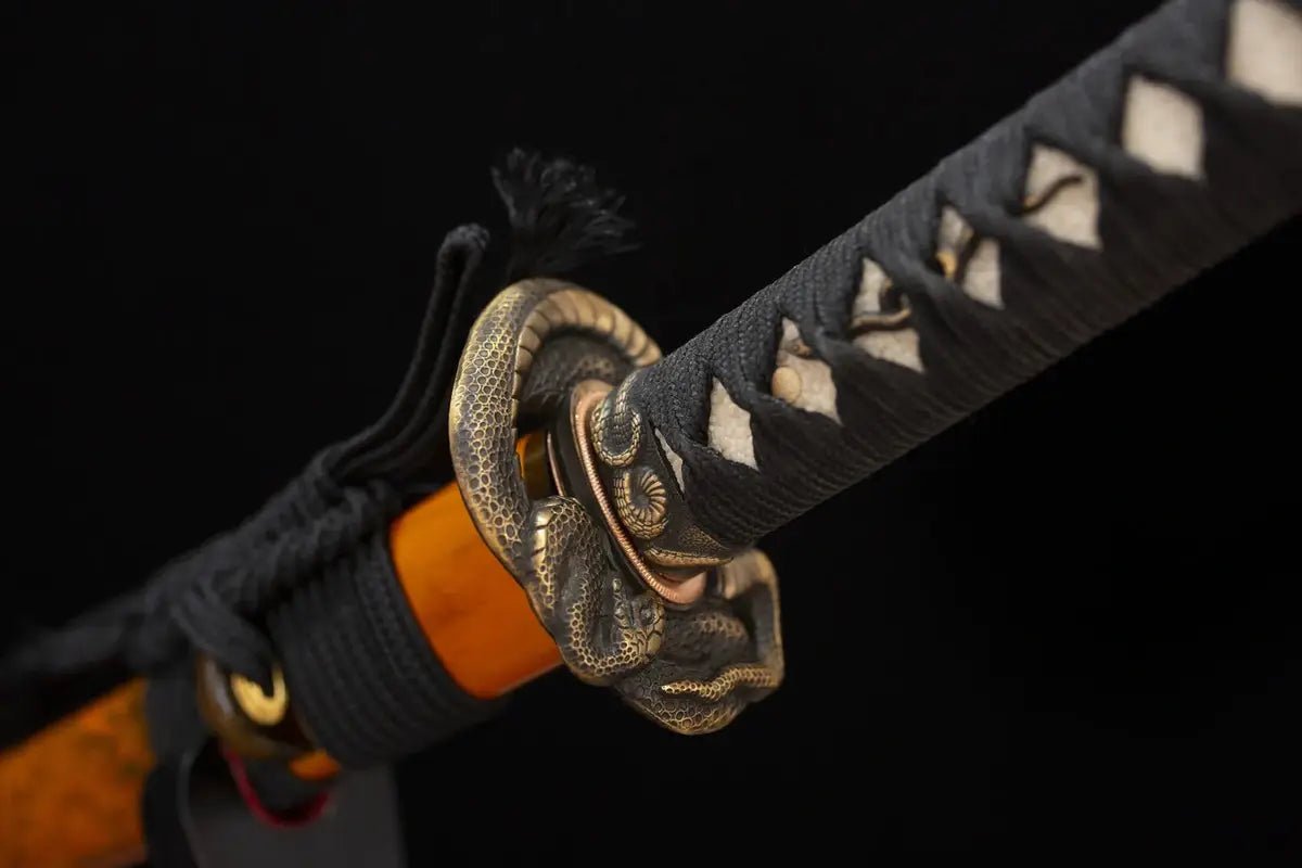 Golden Snake katana