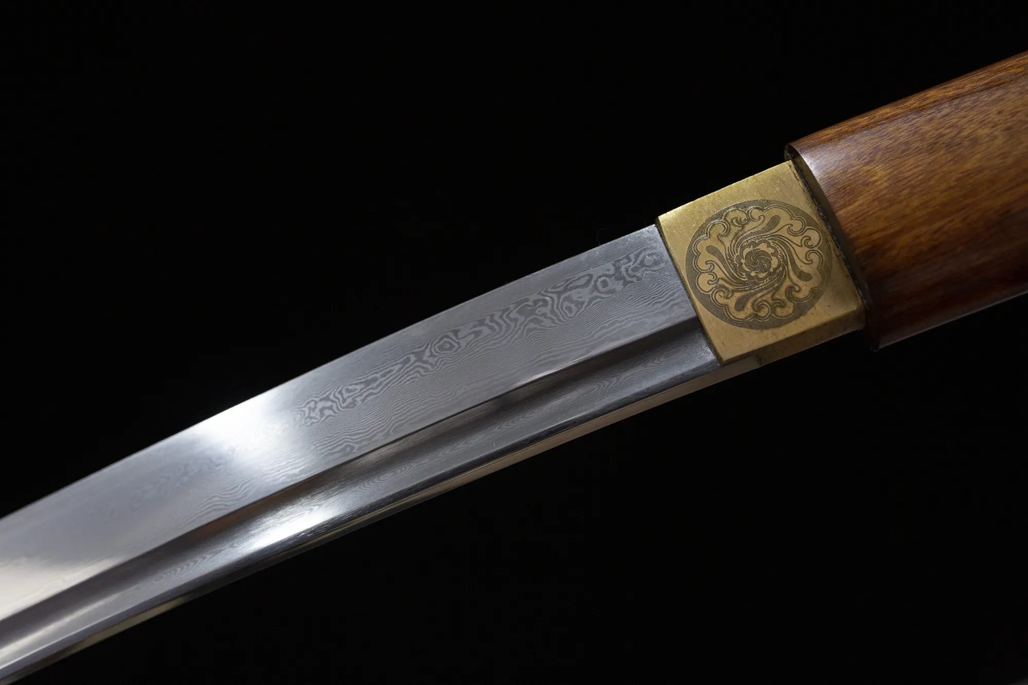 damascas shirasaya wakizashi