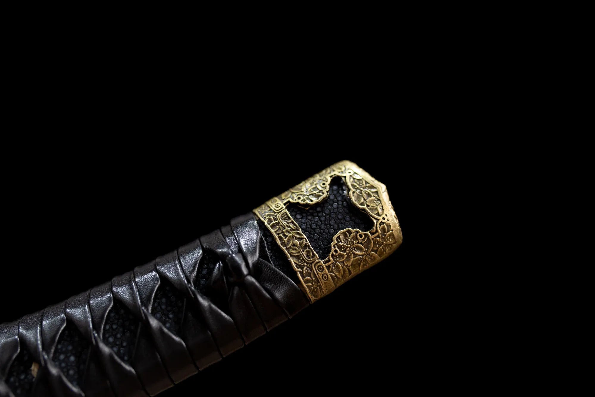 tachi sword Stingray leather