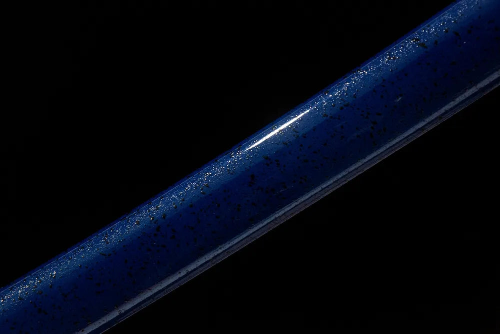 Mid saya detail solid wood matte paint scabbard middle texture