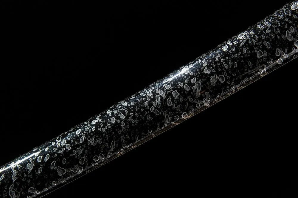 Time Katana saya middle section, solid hardwood lacquer paint finish