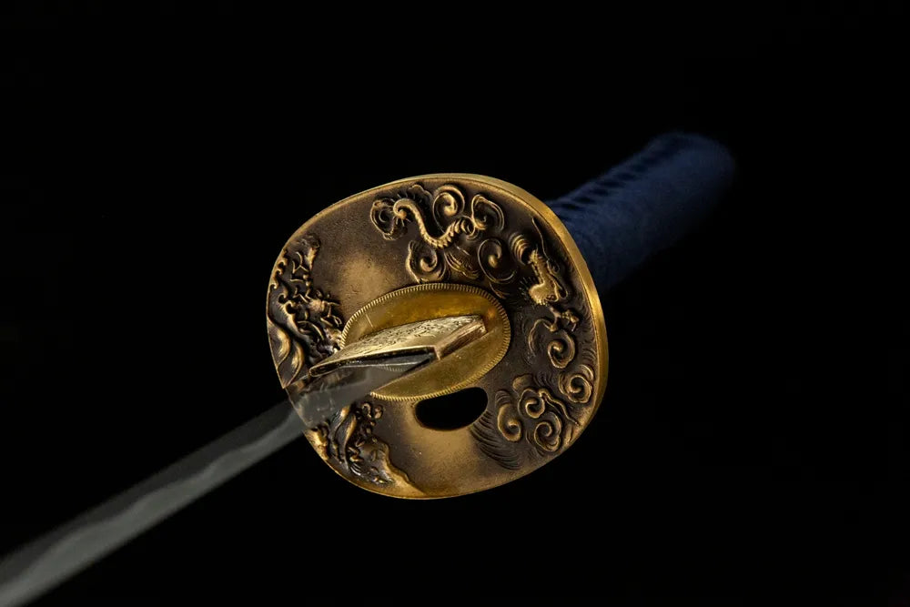 Front side round plain solid copper hand guard
