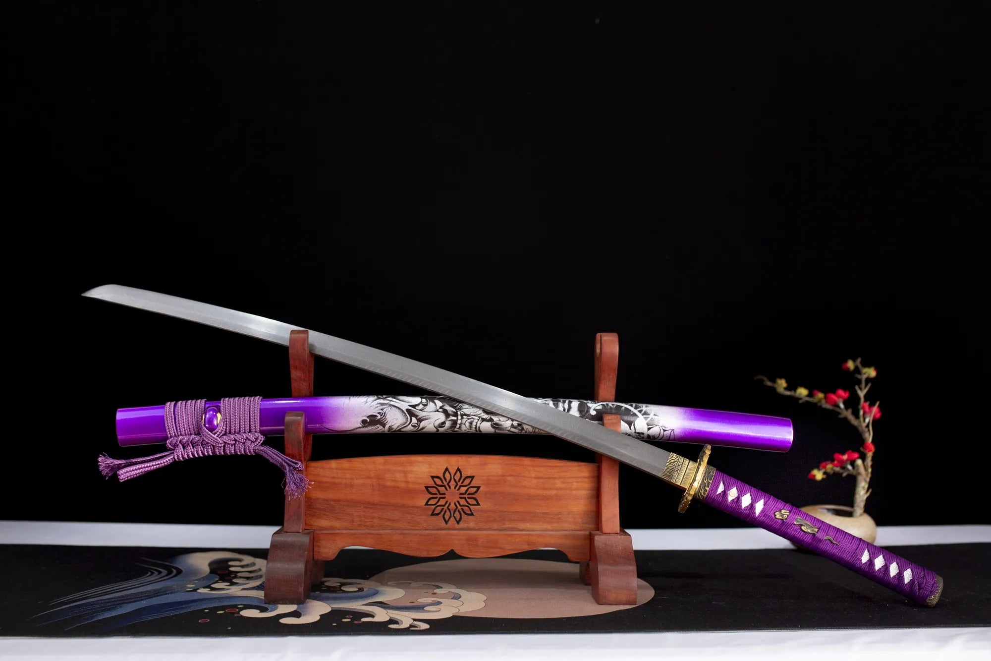 Purple Qi Haoran Katana