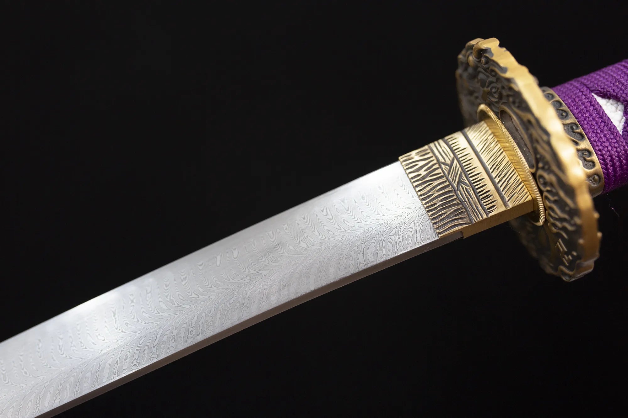 Purple Qi Haoran Katana