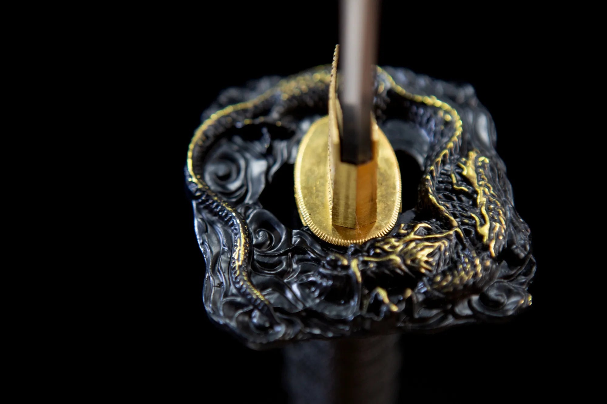 black dragon katana