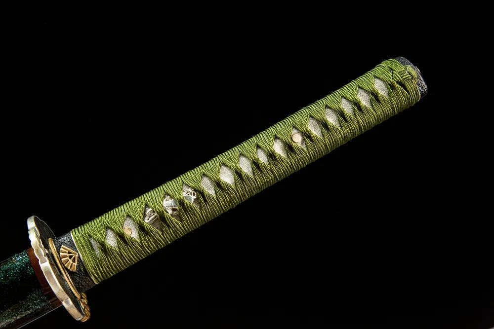 Floating Clouds Katana full handle real ray skin silk wrap