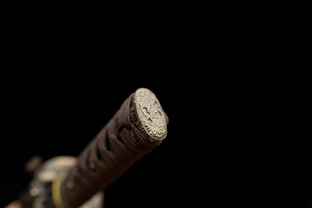 Jin‑Wu‑Wei‑Wakizashi – T10 Clay‑Tempered Chinese‑Warrior Dragon‑Motif Wakizashi Sword