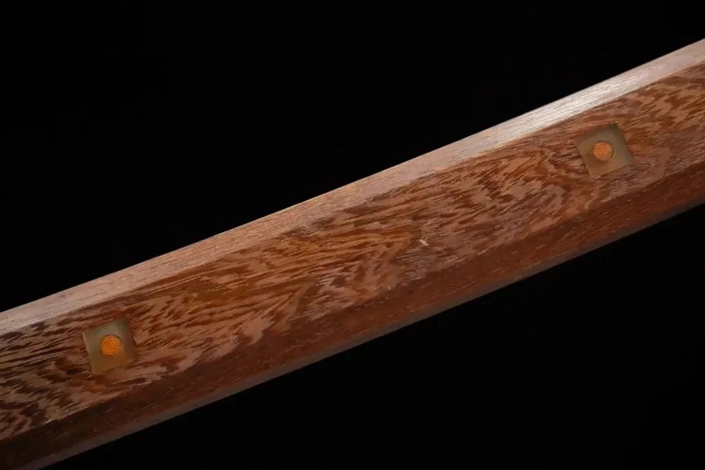 Mid natural wood grain handle texture