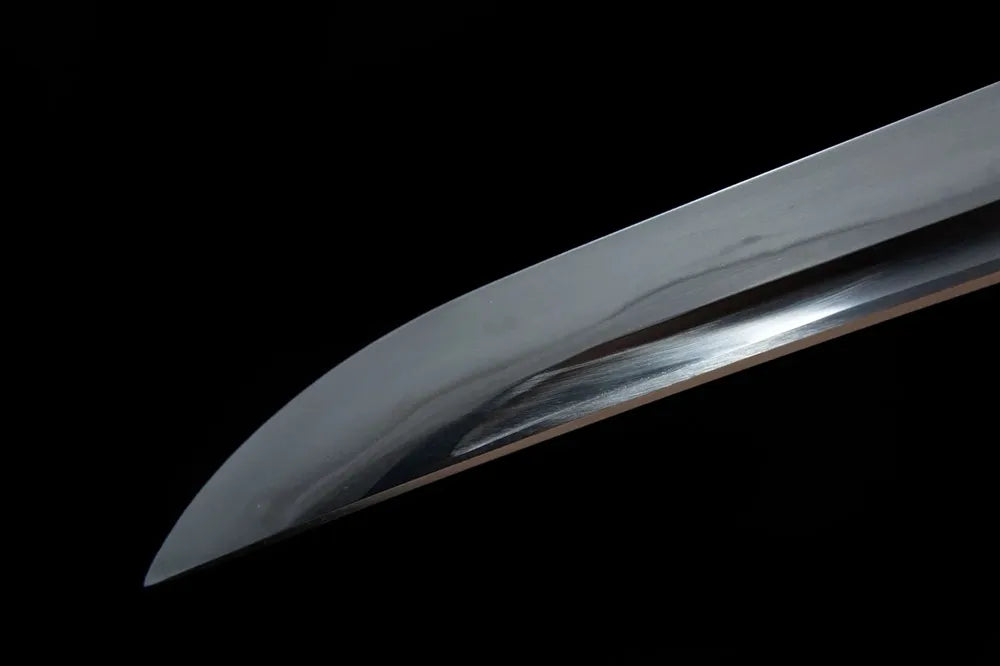 Sharp military blade tip close shot