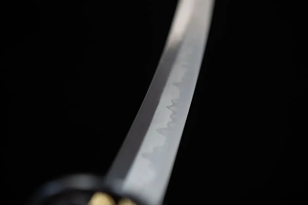 Follow Suit Katana – T10 Tsuchioki Notare Hamon PU Wrapped Samurai Sword