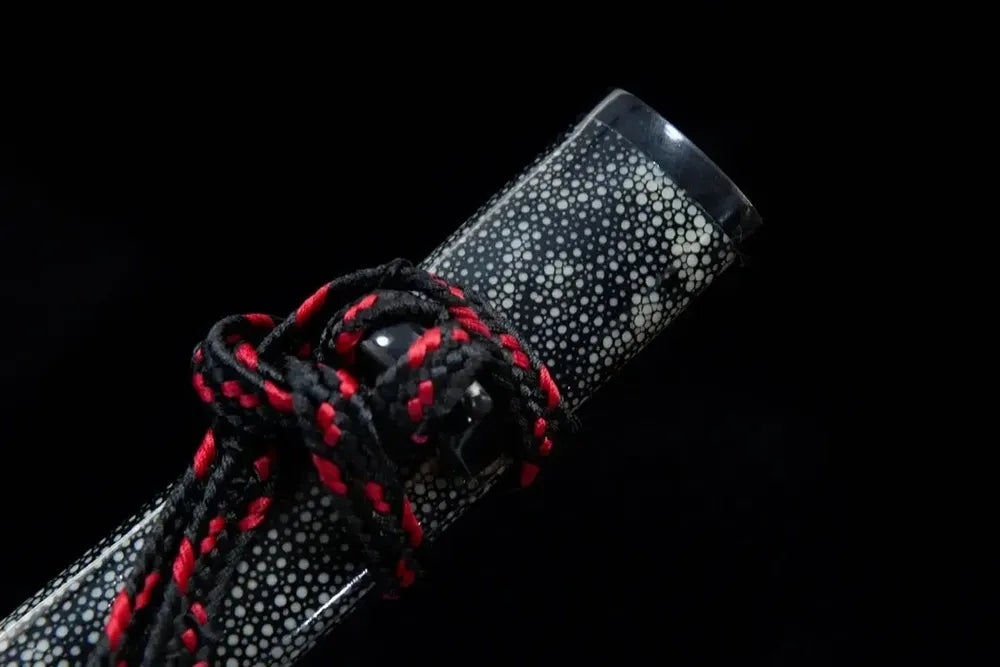 Up dotted ray wood sheath texture