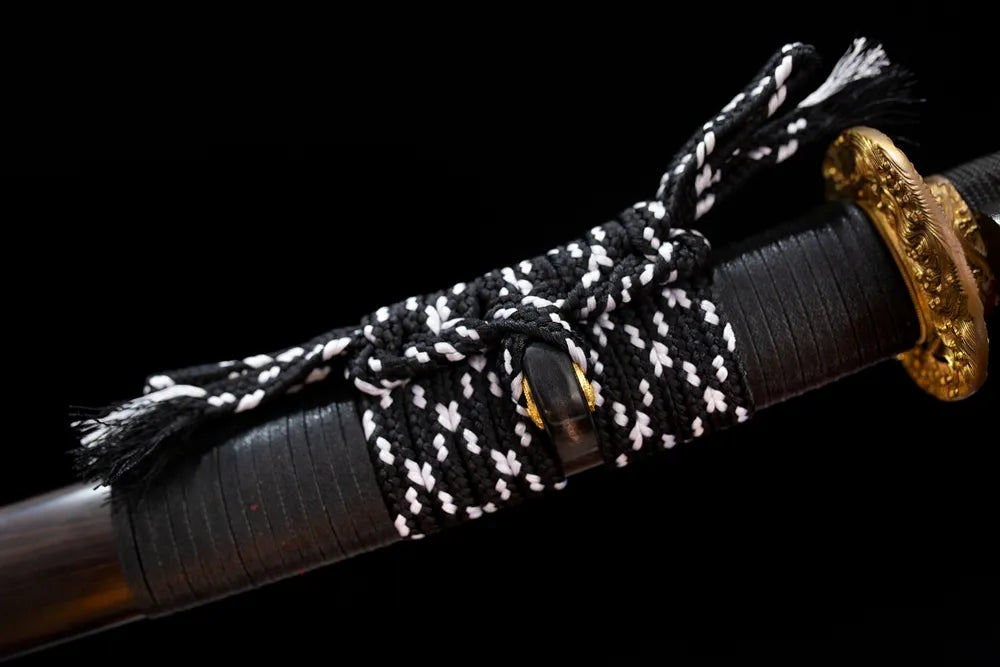 Thick space‑blue‑black mixed‑braided sageo cord star‑sky‑silver‑plated fitting macro close‑up