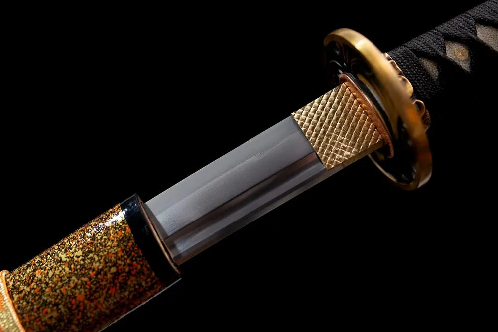 Yoshino‑Katana – T10 Clay‑Tempered Yoshino‑Cherry‑Blossom Themed Samurai Sword