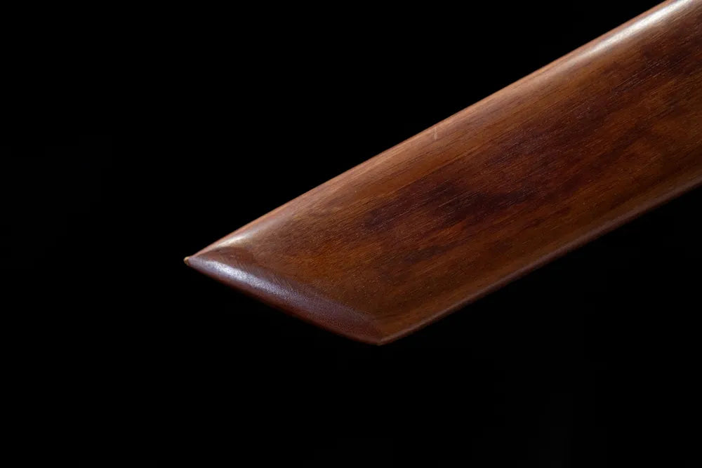 Bottom end solid wood saya