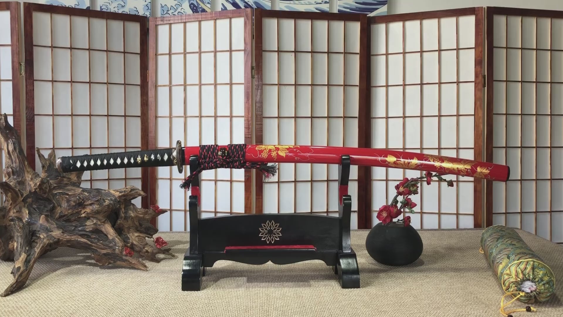 autumn leaf katana