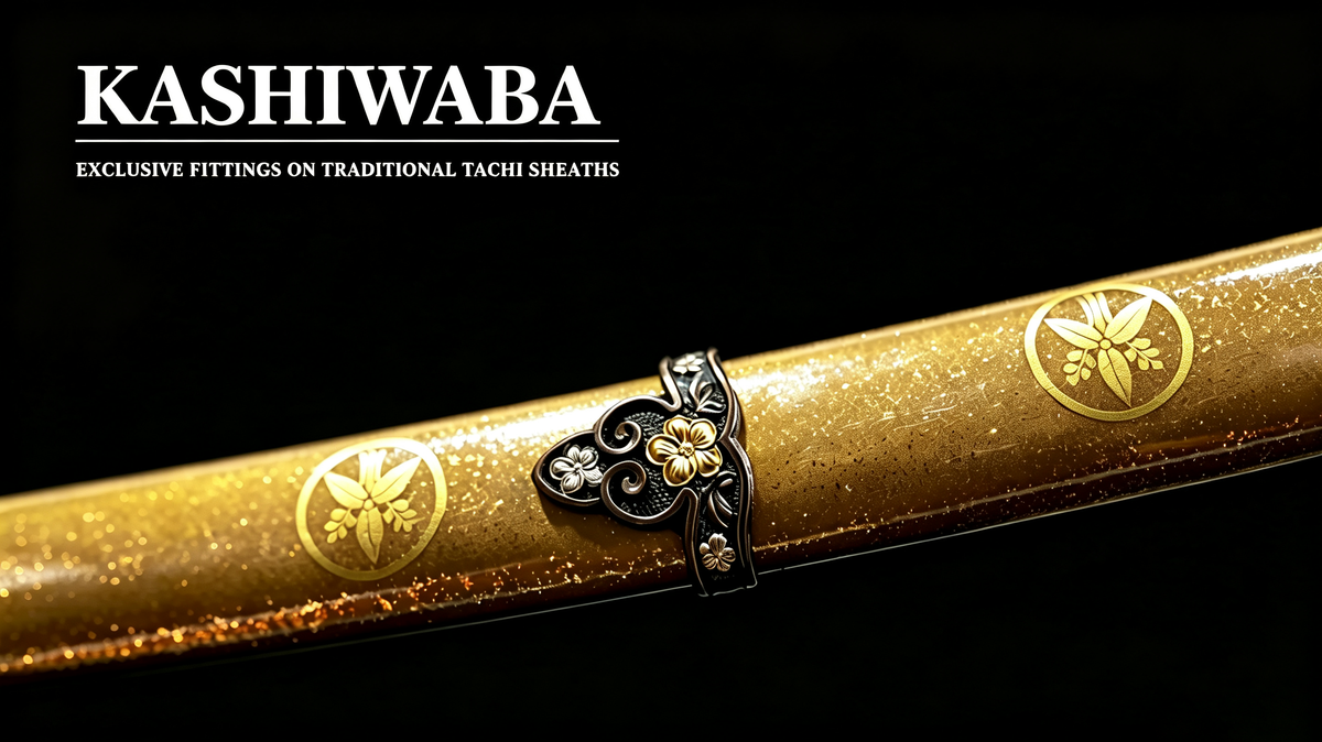 Discover Kashiwaba: The Exclusive Oak-Leaf Ornament Unique To Traditional Tachi Swords