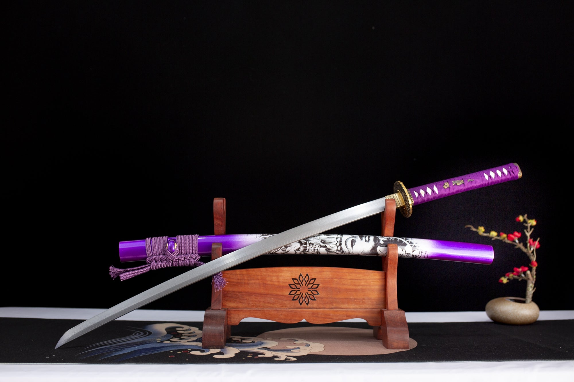 Purple katana