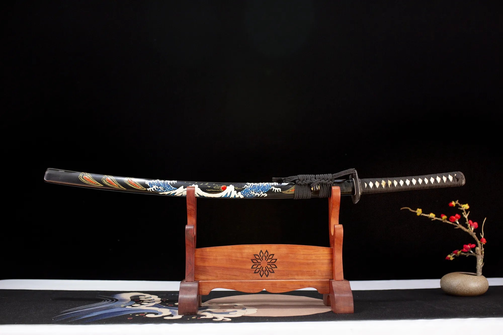 Drawing katana