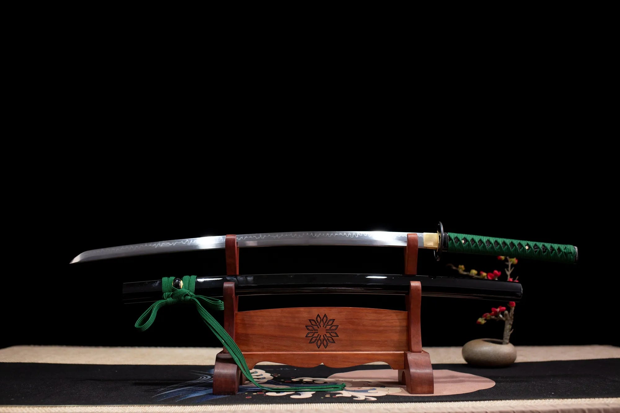 Green python katana