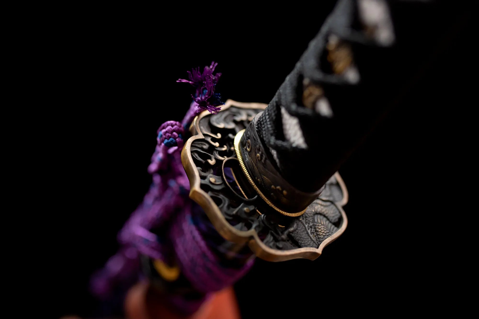 Purple Python Wakizashi