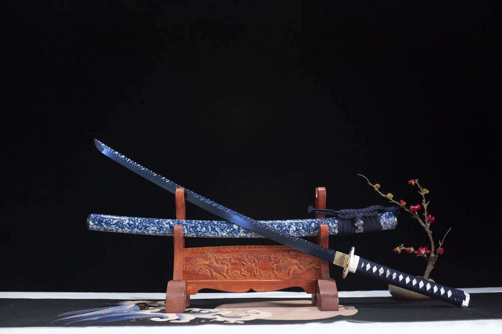 tiger blue katana