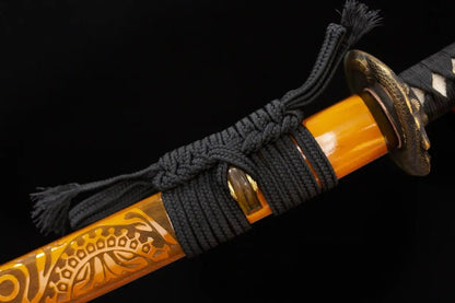 Golden Snake katana