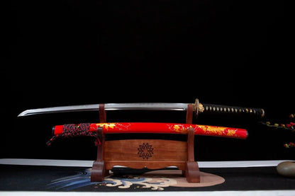 autumn leaf katana