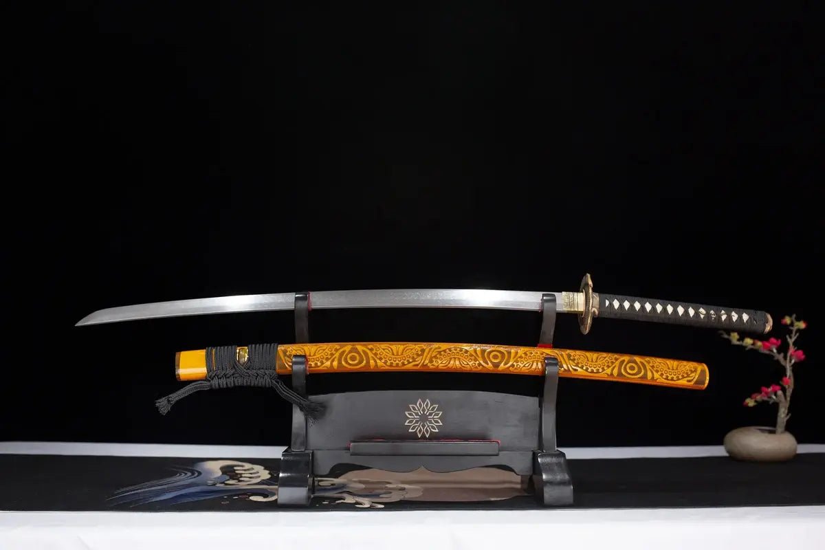 Golden Snake katana