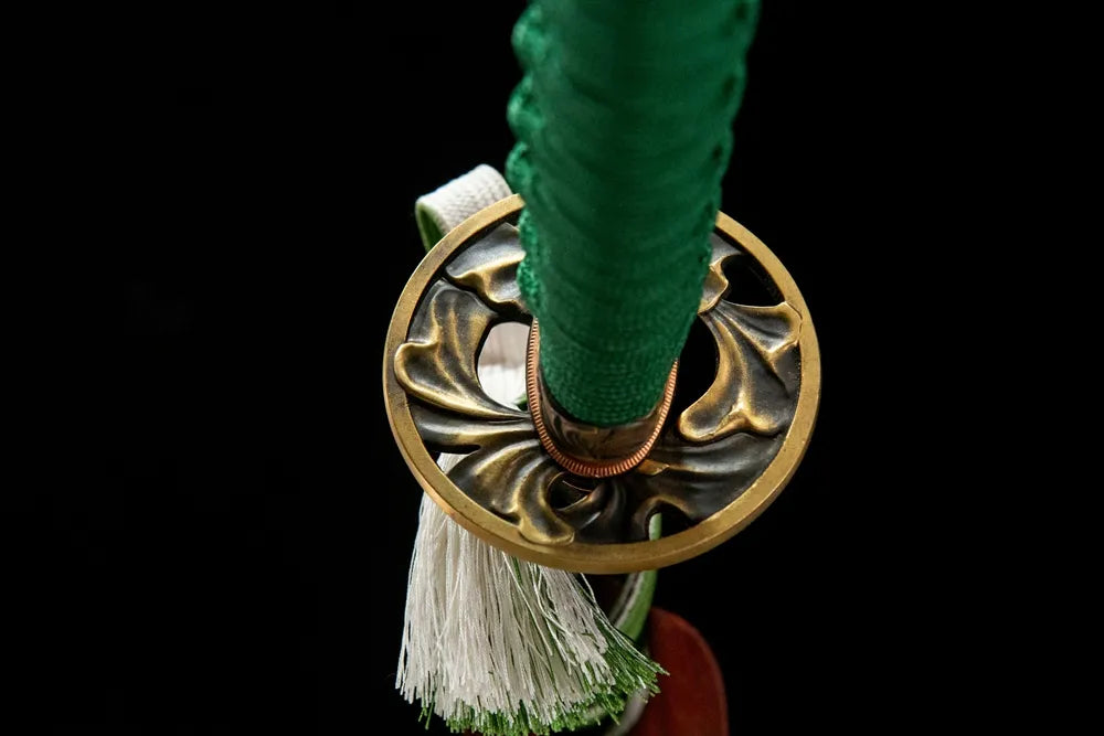 Reverse side thick anti-rust solid copper tsuba base