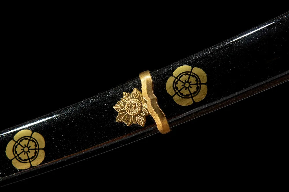 Koden Big Sori Tachi Bottom Saya close-up Kashiwaba