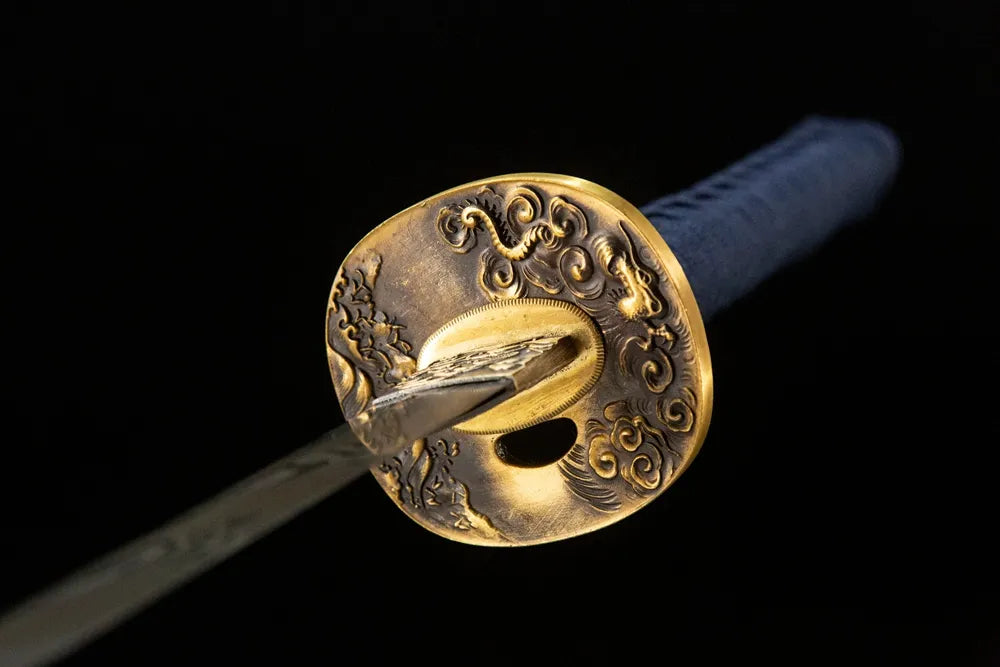 Front side round plain solid copper hand guard