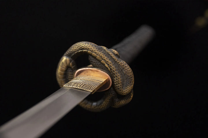 Golden Snake katana